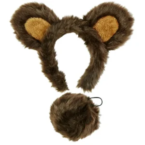 Diadema Orejas de Oso con Cola - diadema orejas de oso | Disfraces Lucero Madrid