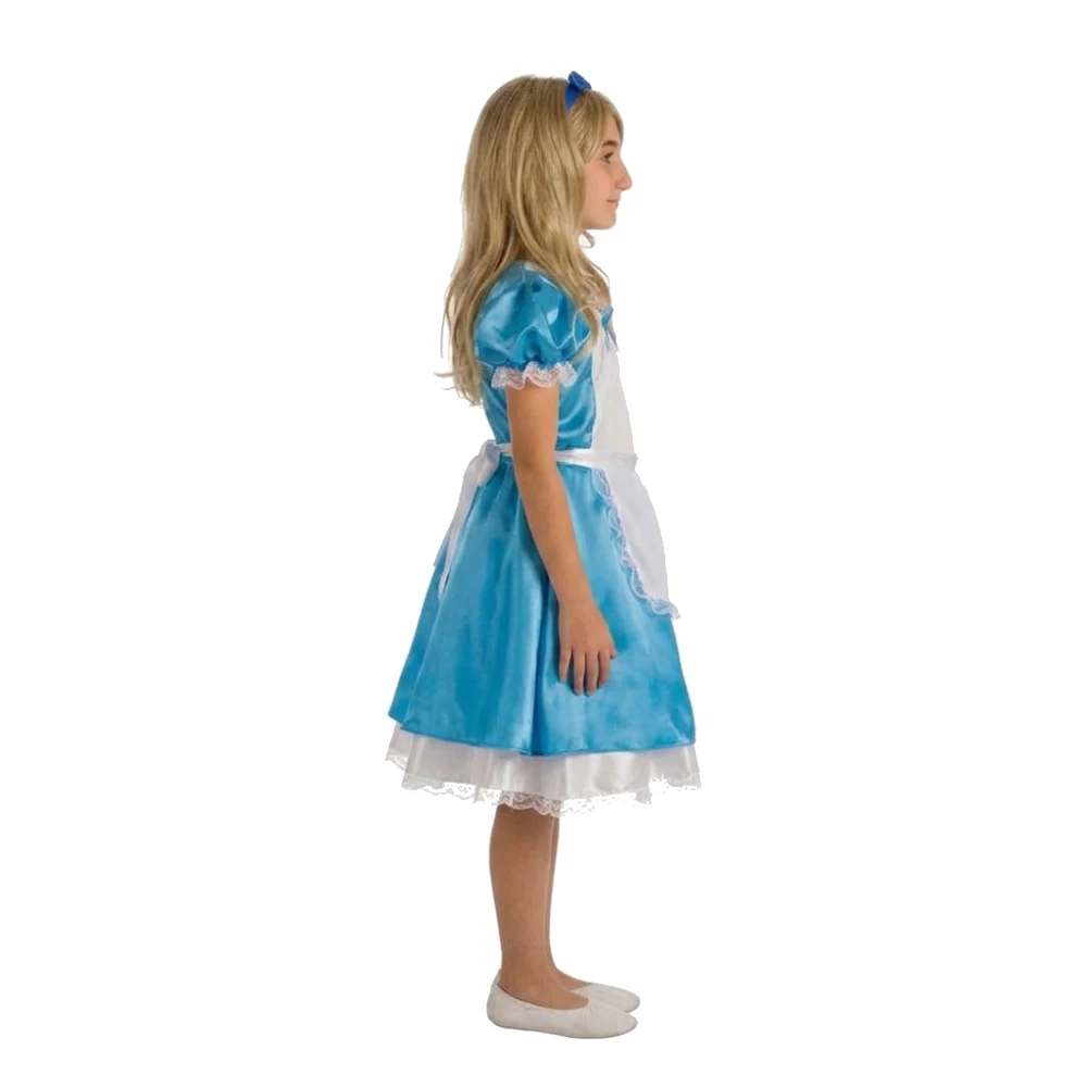 Disfraz de Alicia en el País de las Maravillas Infantil - vista espalda | Disfraces Lucero