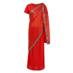 Disfraz de Actriz Hindú Bollywood Infantil – Traje de Danza con Sari