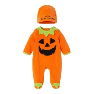 Disfraz de Calabaza para Bebé – Tierno y Divertido 🎃