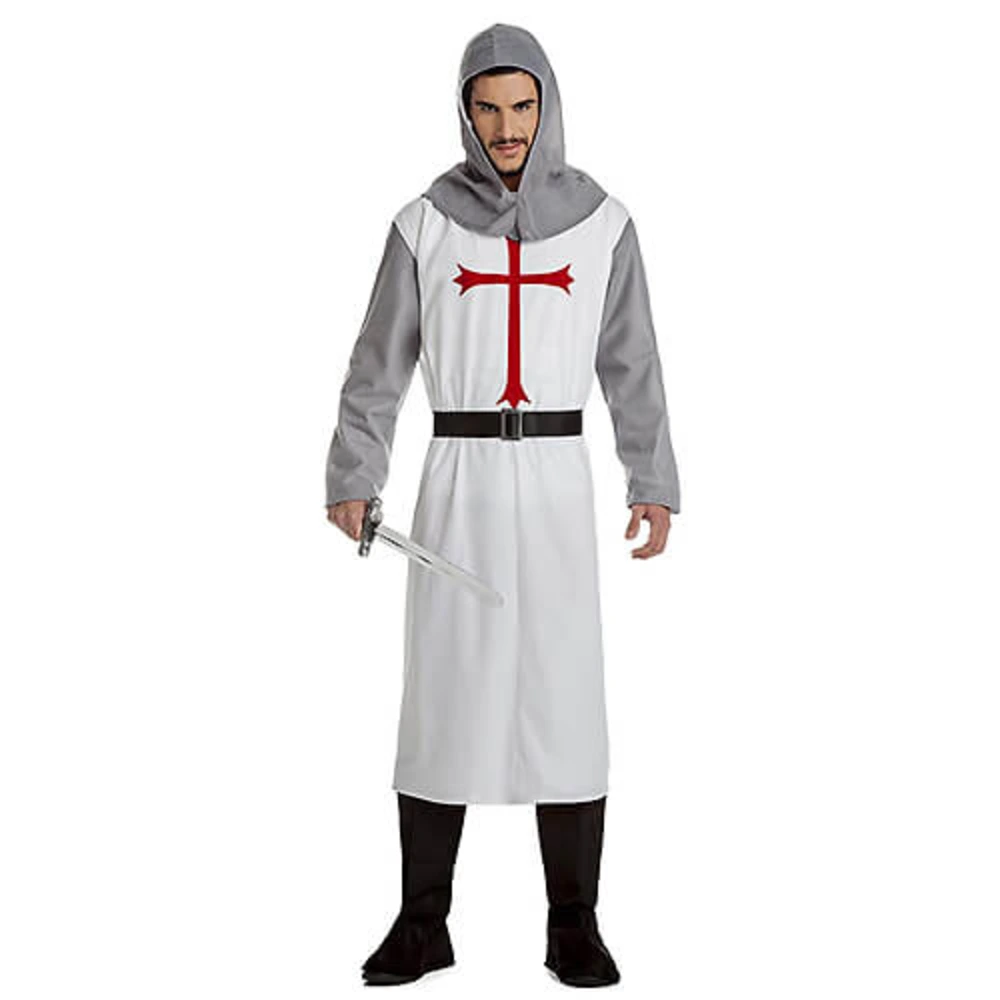 Disfraz de Cruzado Blanco Medieval