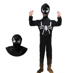 Disfraz de héroe araña negra infant