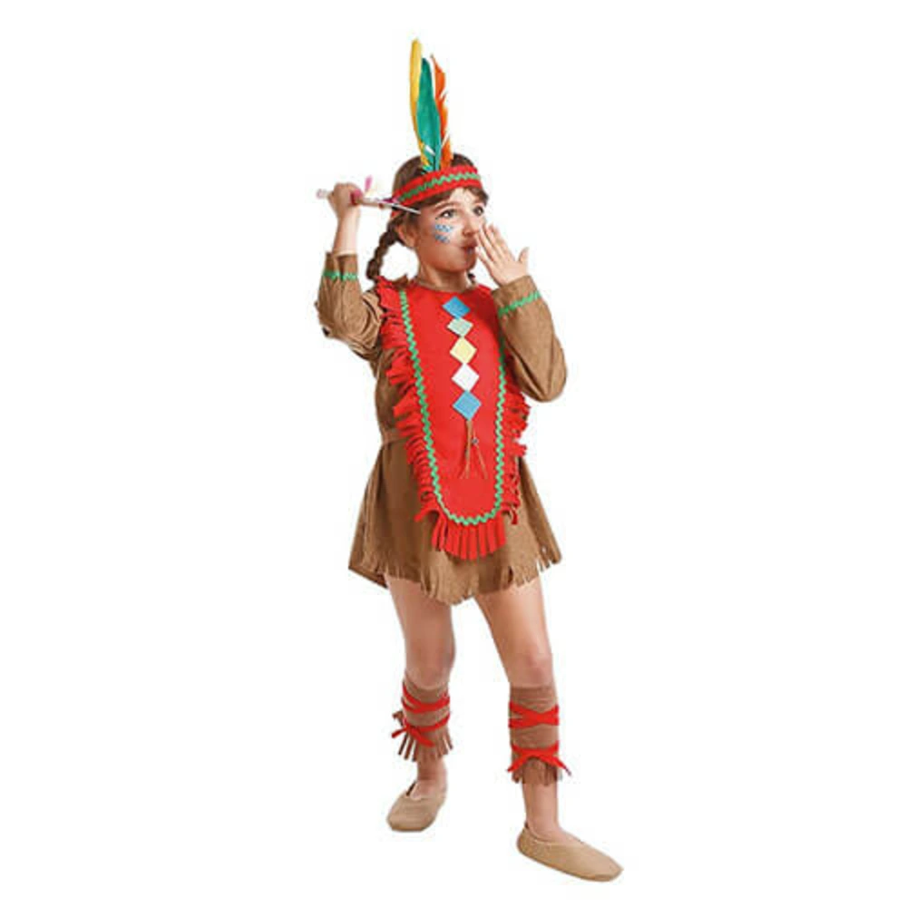 Disfraz de india infantil
