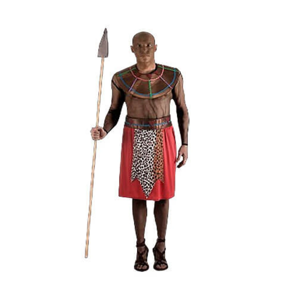 Disfraz de Massai hombre adulto
