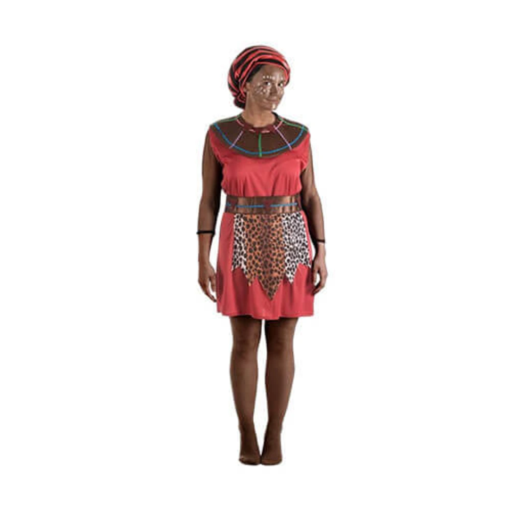 Disfraz de Massai mujer adulto