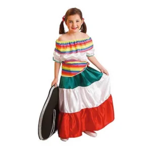 Disfraz mexicana infantil