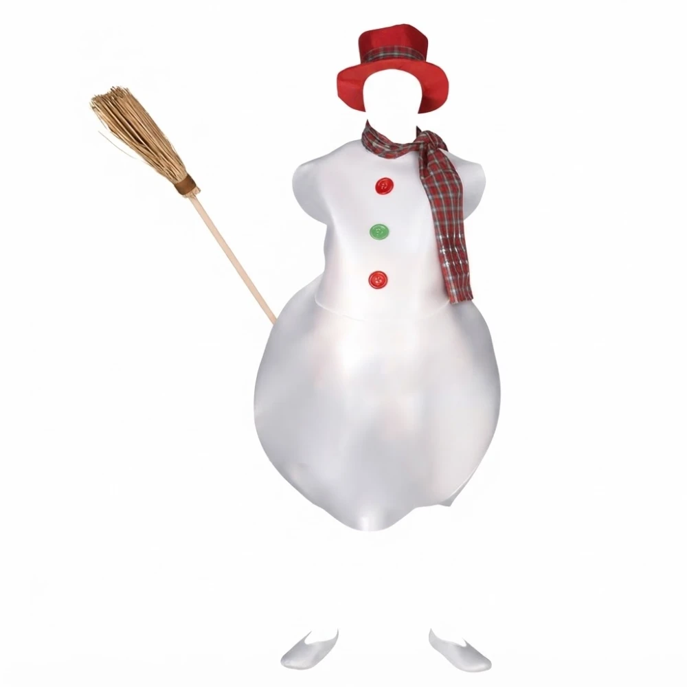 Disfraz de muñeco de nieve adulto