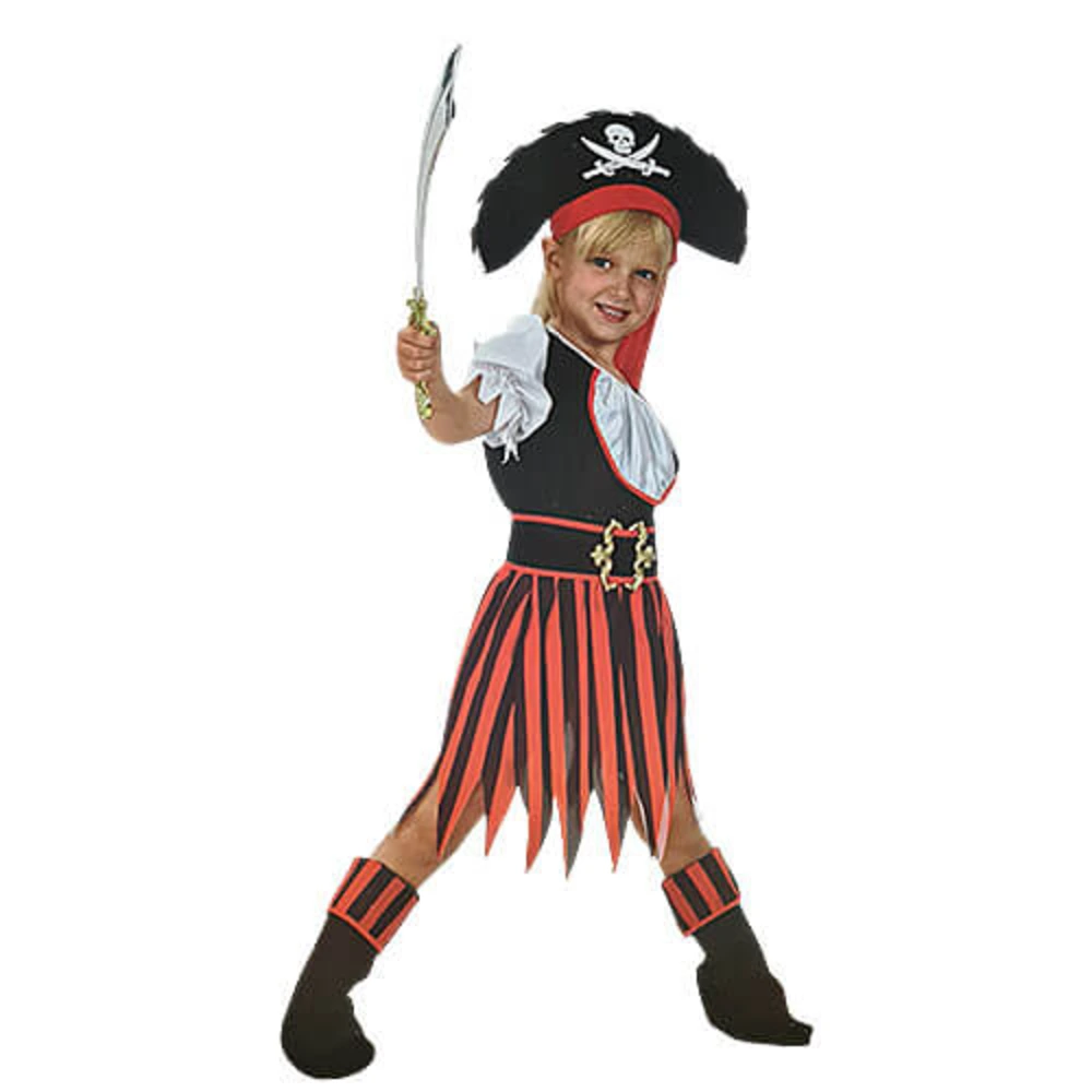 Disfraz de pirata niña infantil