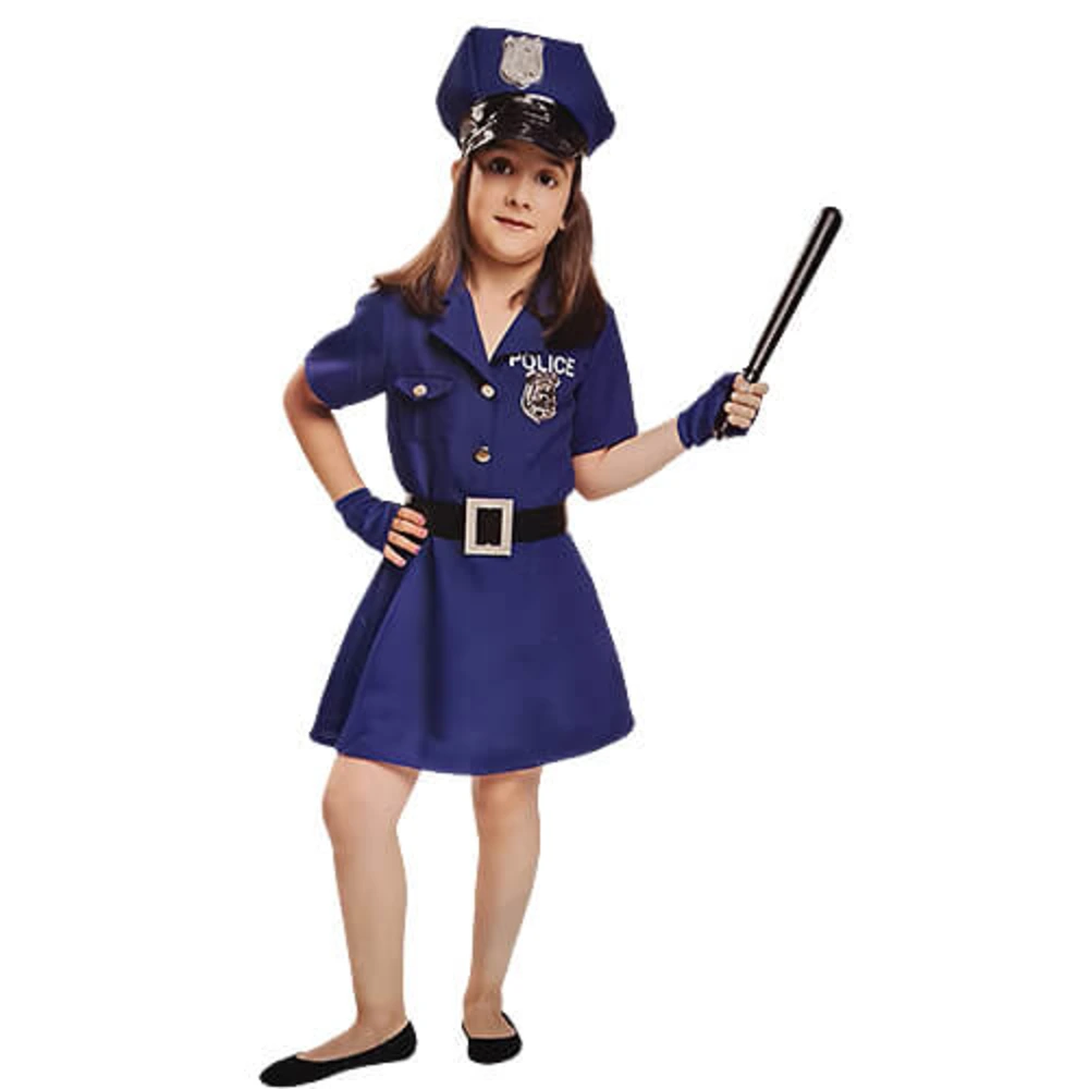 Disfraz de Policía Niña Infantil