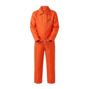 Disfraz de Preso Naranja Infantil