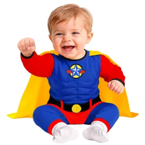 Disfraz Super Baby Héroe Azul