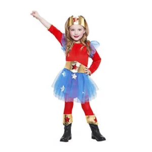 Disfraz de super heroina infantil