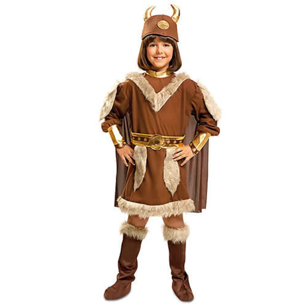 Disfraz de Vikinga infantil