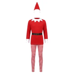 Disfraz de Elfo Travieso Adulto – Traje Navideño Divertido
