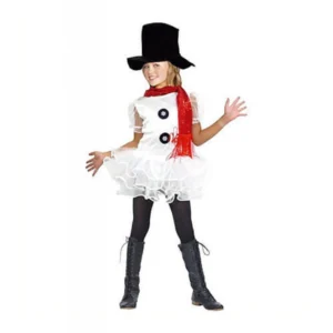 Disfraz de Muñeca de Nieve Infantil