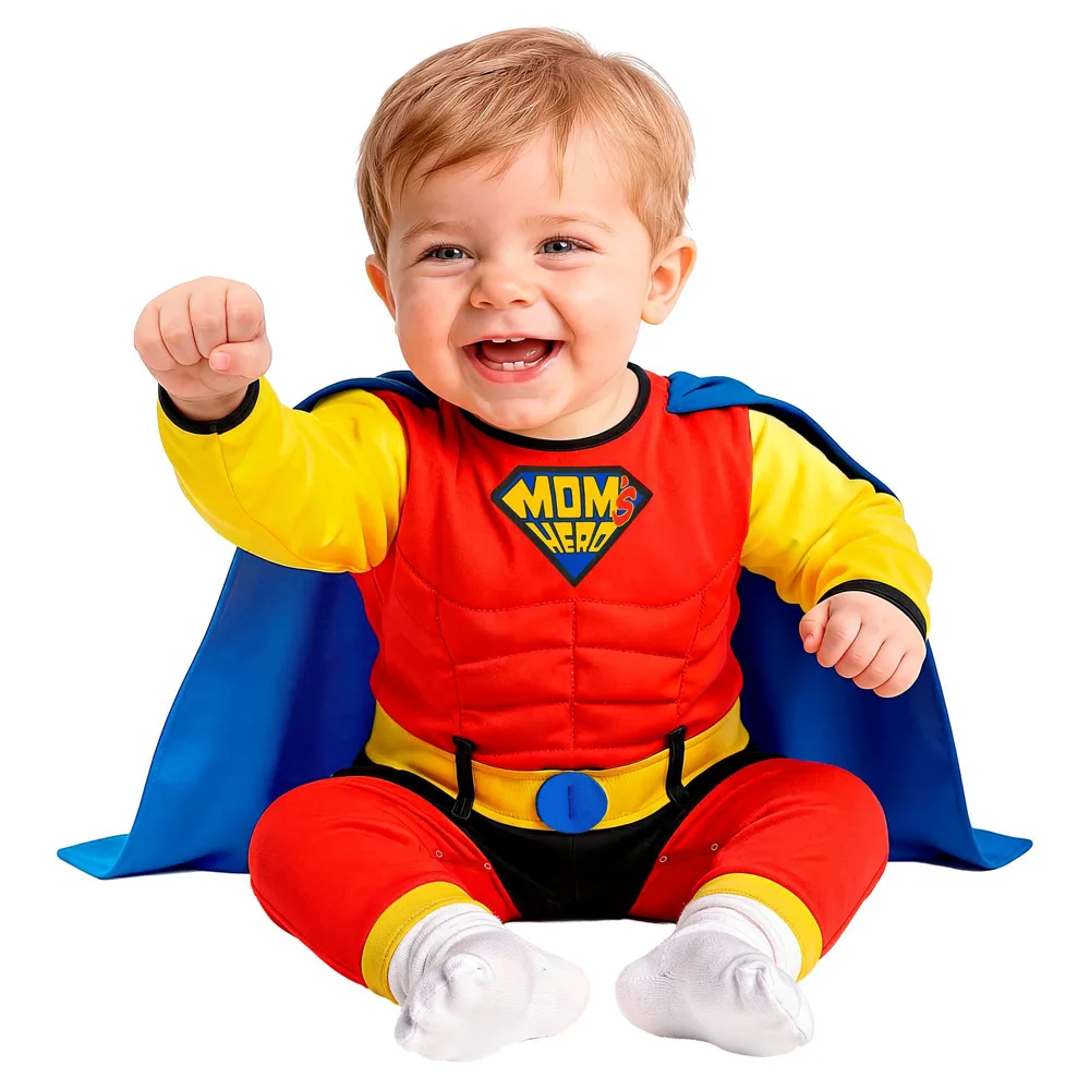 Disfraz Super Baby Mamá Héroe Rojo - vista 3 | disfraz super baby mamá héroe
