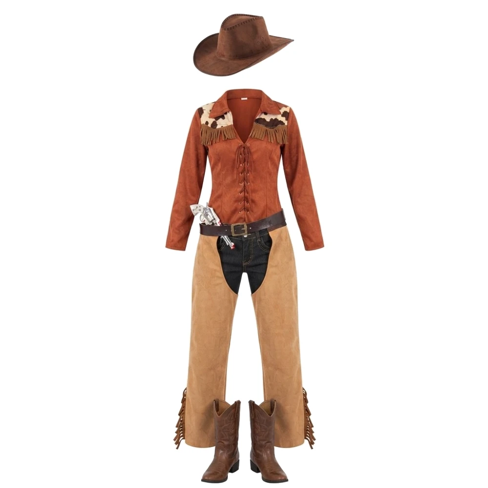 Disfraz de Vaquera / Cowgirl del Lejano Oeste para Mujer