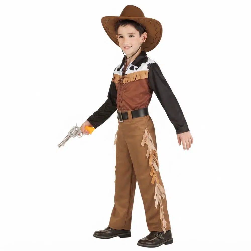 Disfraz de vaquero texas infantil – foto estudio
