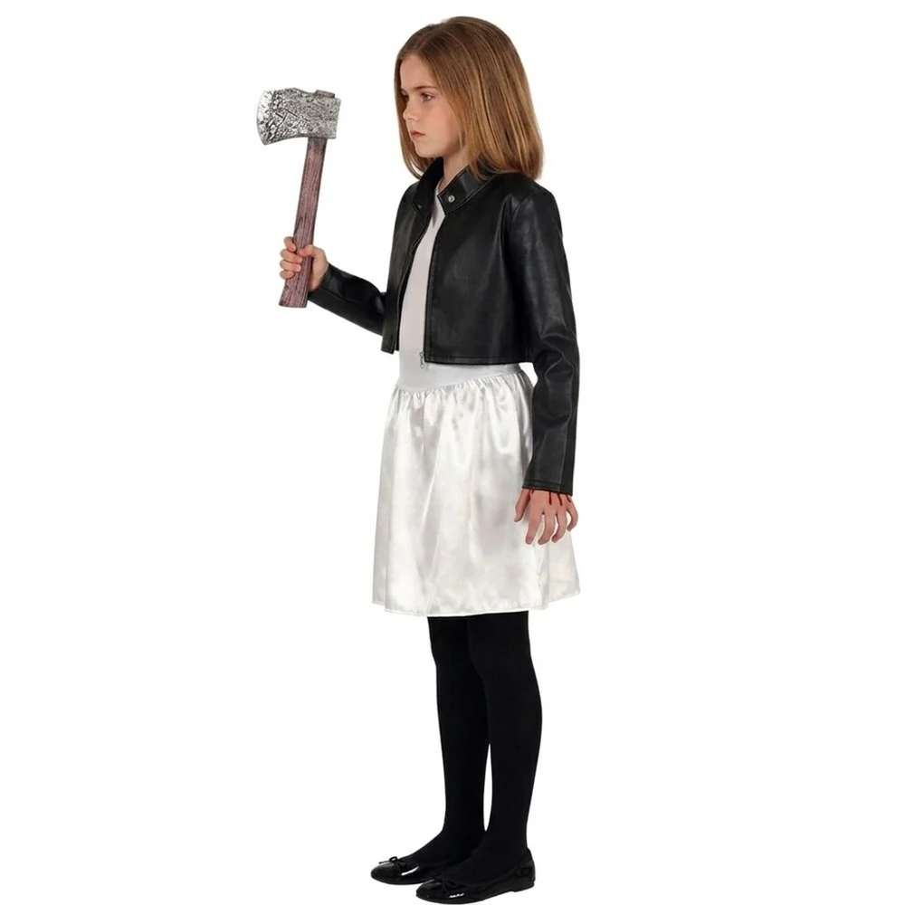 Disfraz de Muñeca Diabólica Killer Doll / Novia Diabólica Infantil - Imagen 2