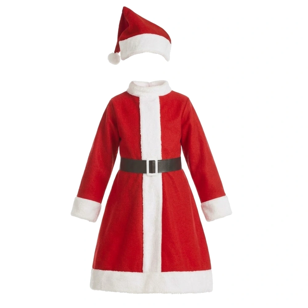 Disfraz mamá Noel infantil - Imagen 2