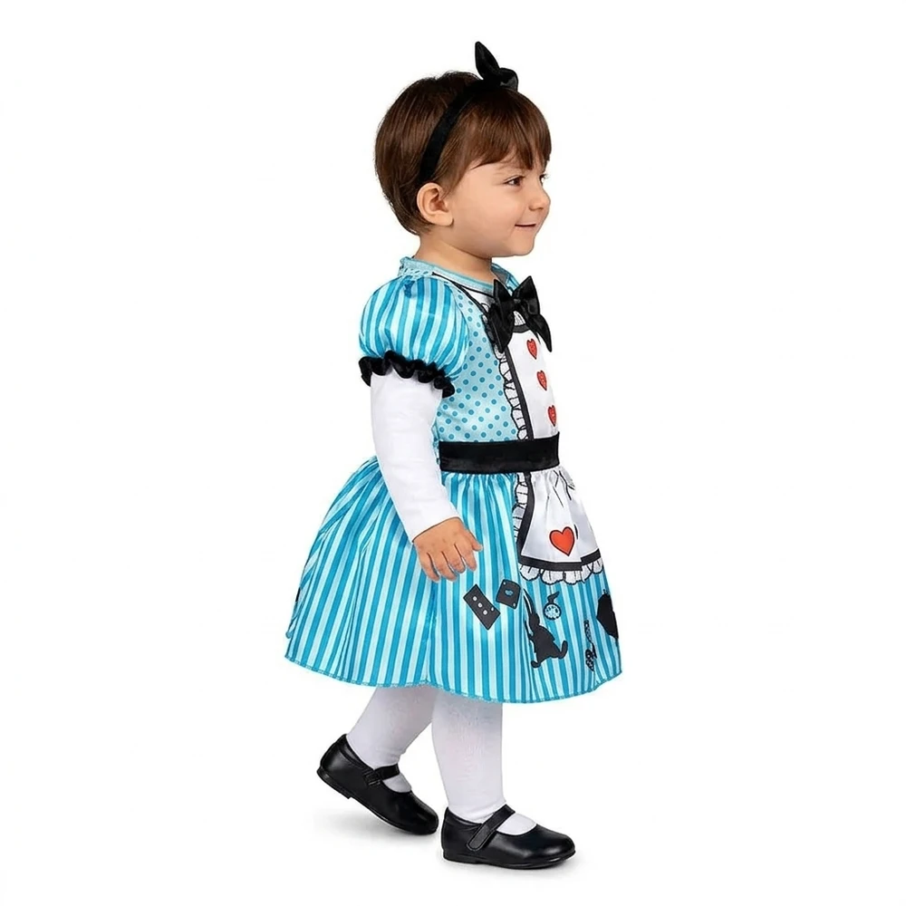 Disfraz de Alicia en el País de las Maravillas para Bebé – Vestido de Cuento para Niñas Pequeñas - vista 2