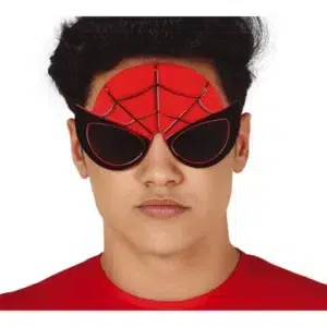 Gafas super heroe rojo