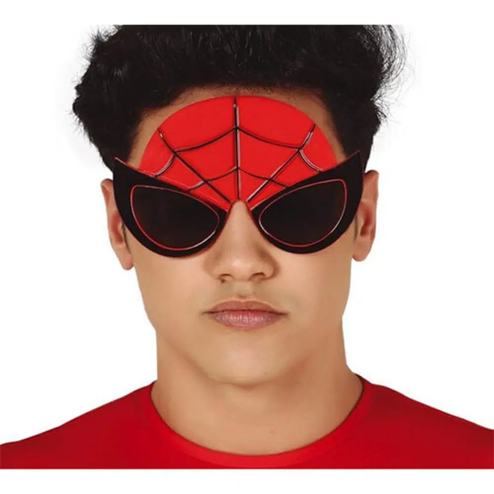 Gafas super heroe rojo