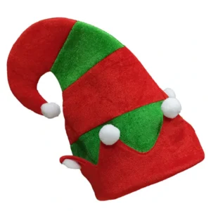 Gorro elfo rayas navidad
