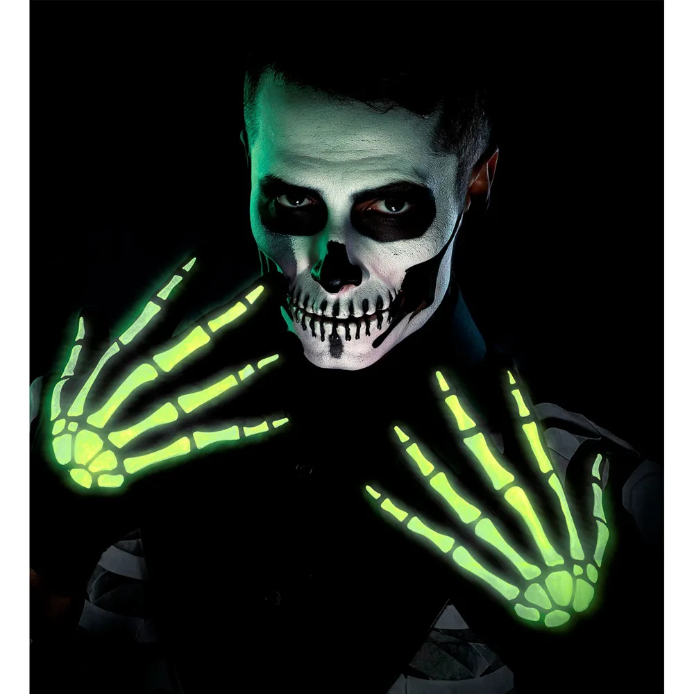 Guantes Esqueleto que Brillan en la Oscuridad - vista 4 | guantes esqueleto brillan oscuridad