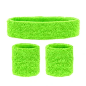 Juego de sudaderas neón verde