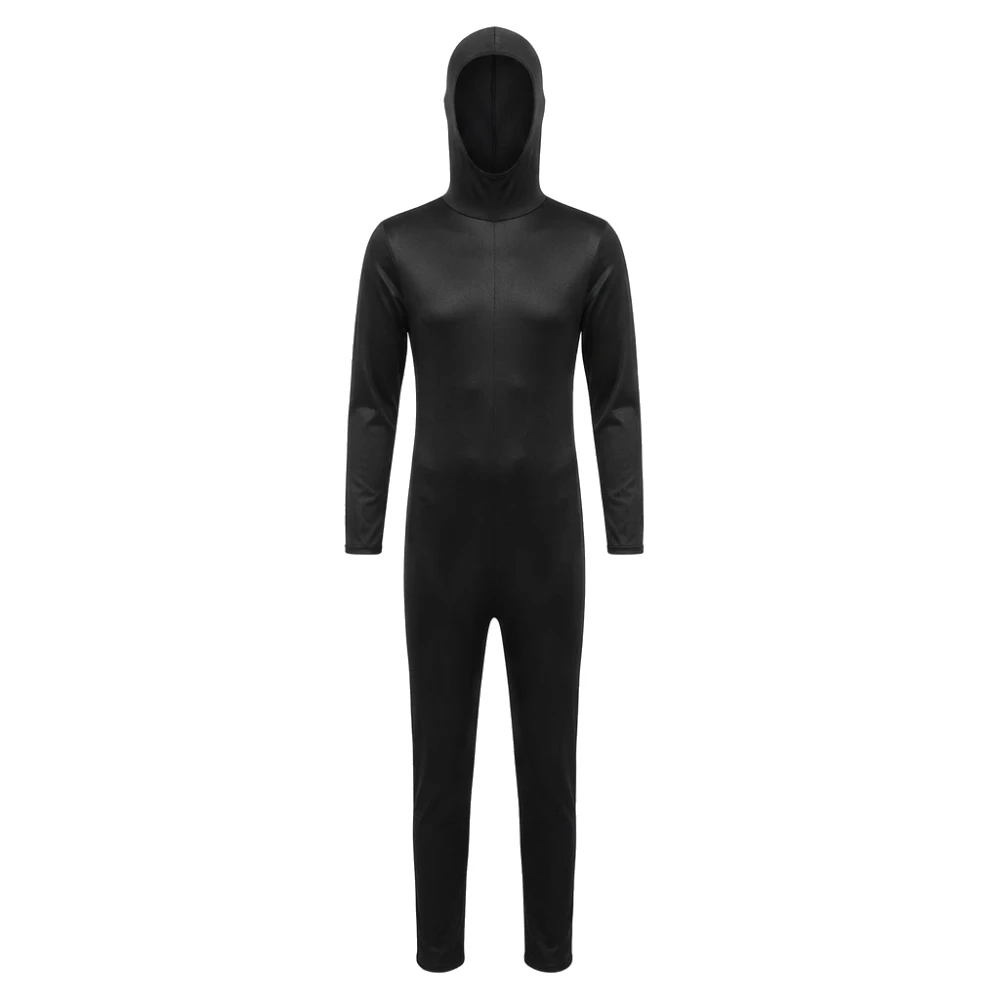Maillot negro con capucha adulto