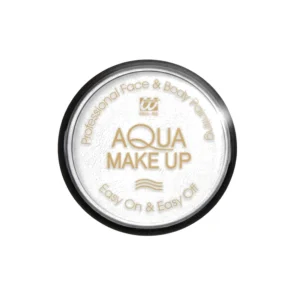 Maquillaje al agua blanco