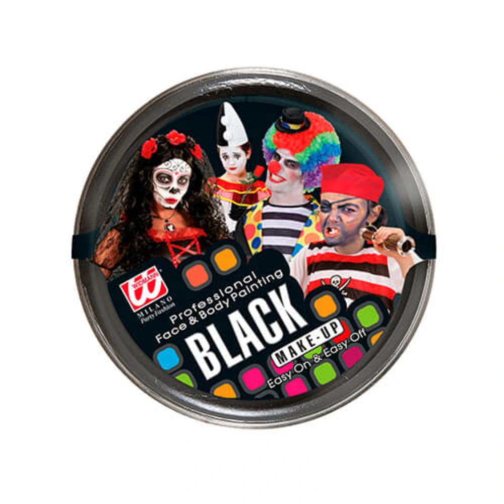 Maquillaje al agua negro 25gr