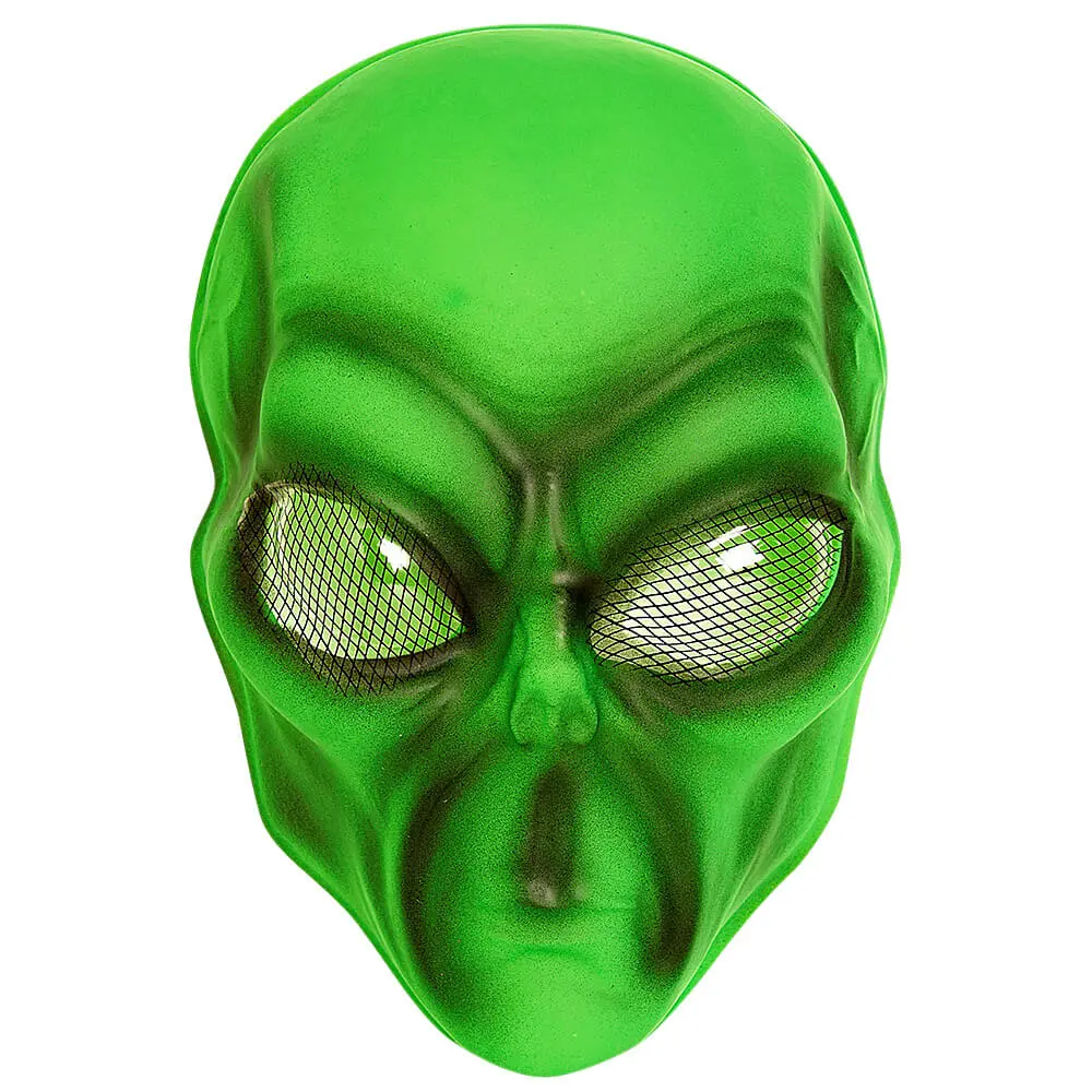 Máscara Extraterrestre Neón de plástico