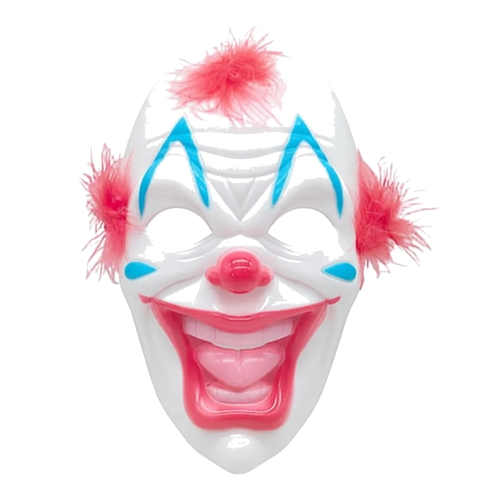 Máscara Payaso Asesino con pelo