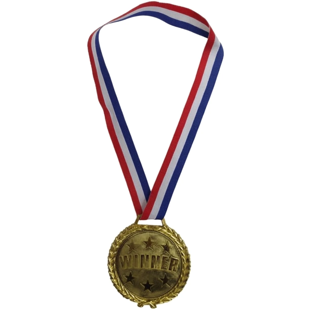 Medalla Grande Winner 12cm – Accesorio de Disfraz o Premiación