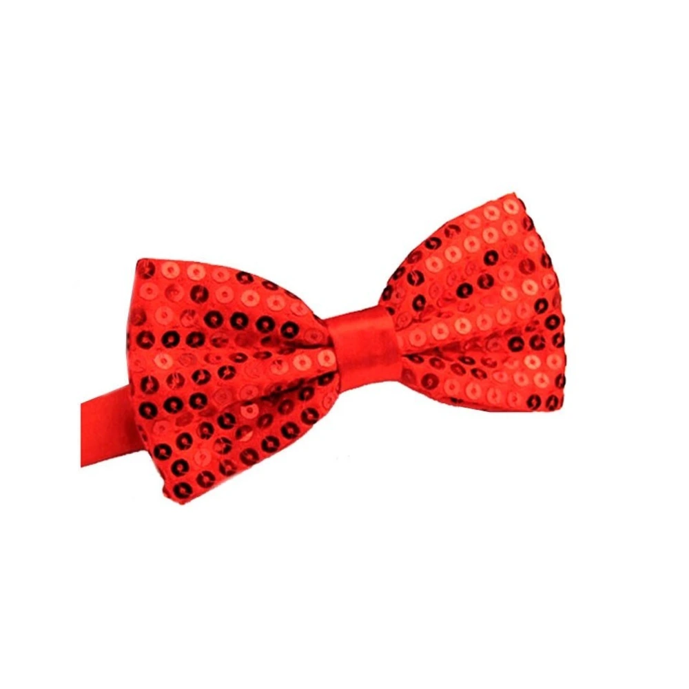 Pajarita Lentejuelas Rojo