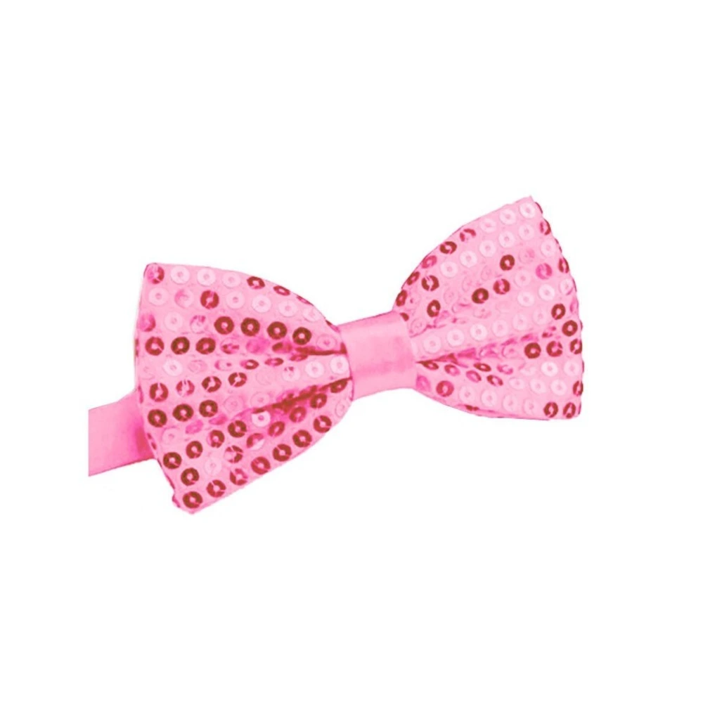 Pajarita Lentejuelas Rosa