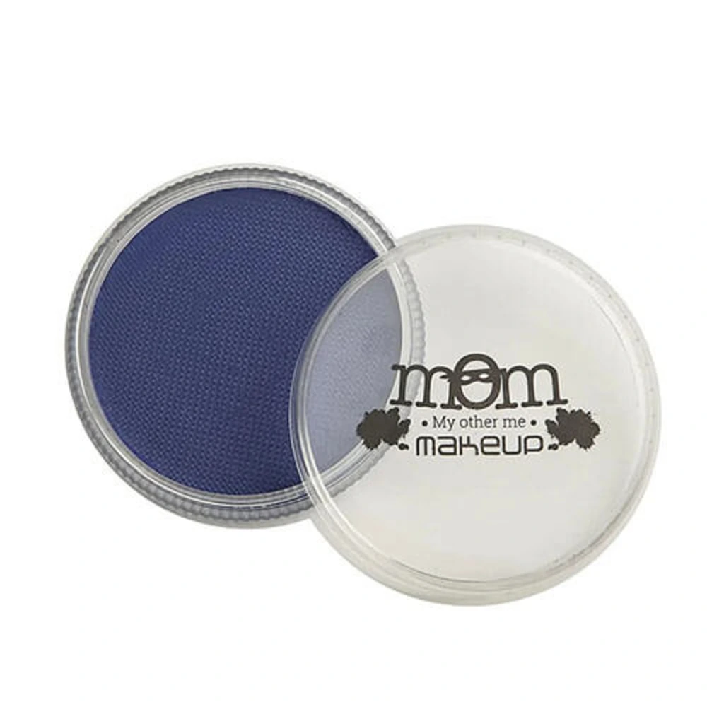 Pastilla de maquillaje al agua azul