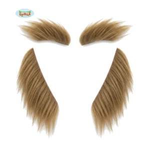 Patillas y cejas hombre lobo
