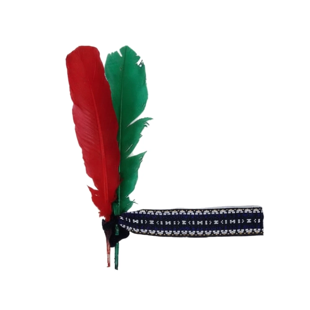 Cinta con Plumas India Apache