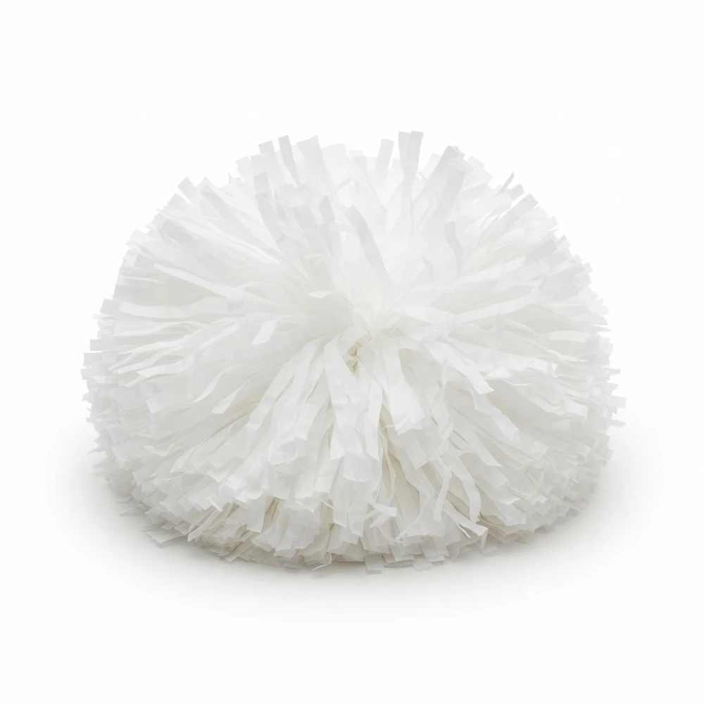 Pom pom blanco