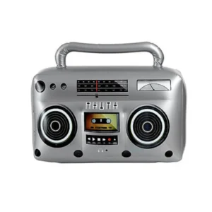 "Radio Hinchable" 50 cm Años 80s