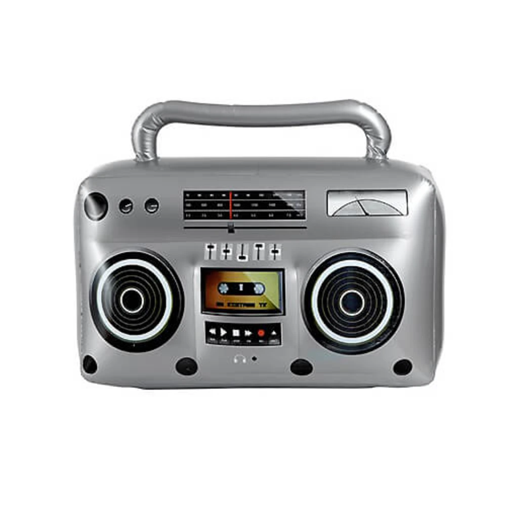 "Radio Hinchable" 50 cm Años 80s