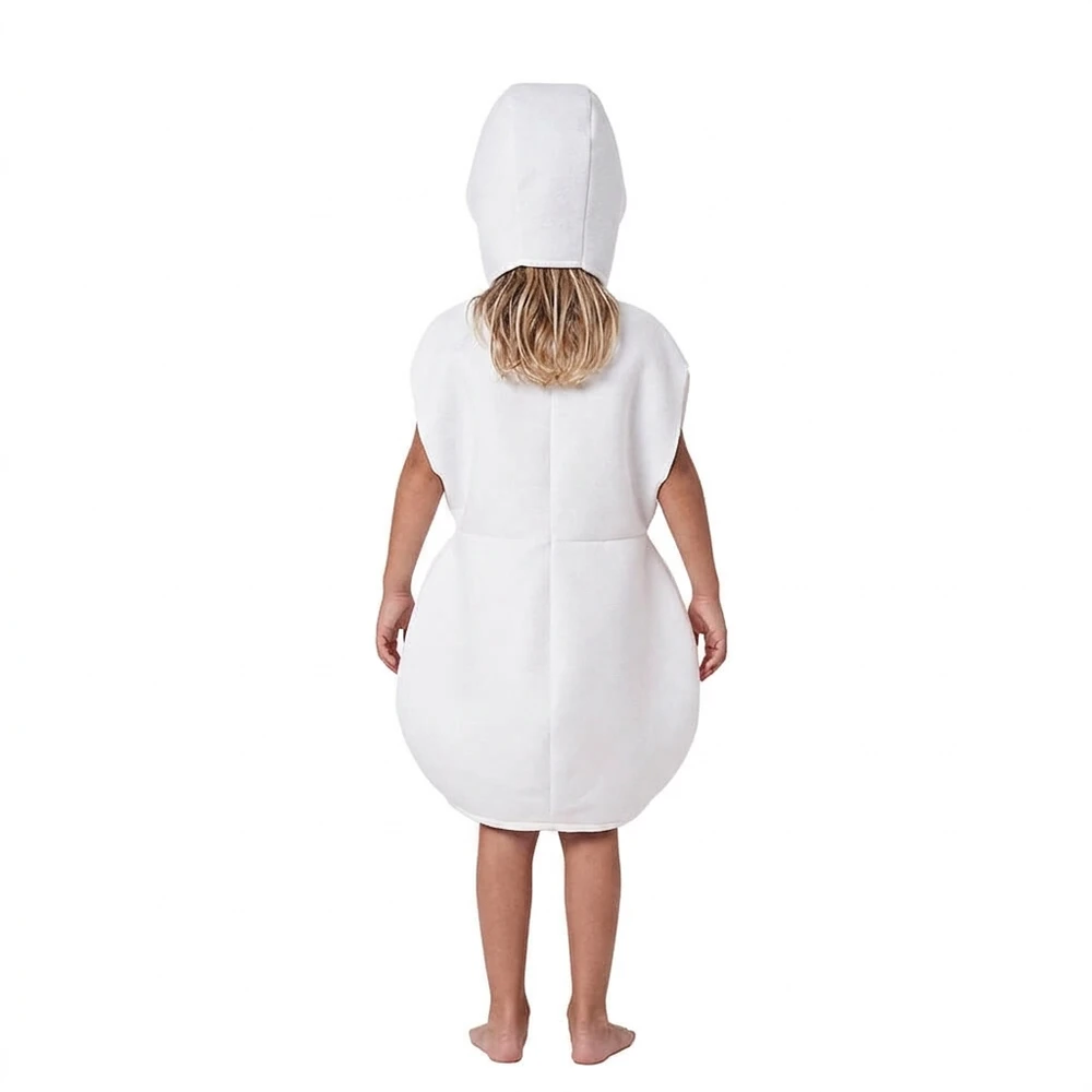 Disfraz de Muñeco de Nieve Infantil – Gorro Capucha y Cuerpo de Muñeco - Imagen 3