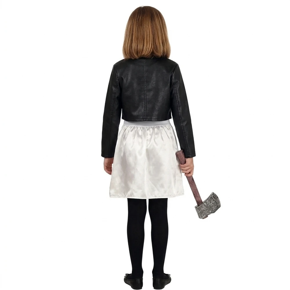Disfraz de Muñeca Diabólica Killer Doll / Novia Diabólica Infantil - Imagen 3