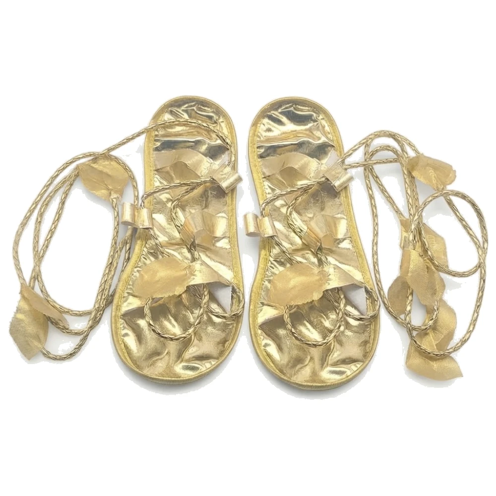 Sandalias Romanas con Cintas de Sujeción – Calzado de Época Adulto