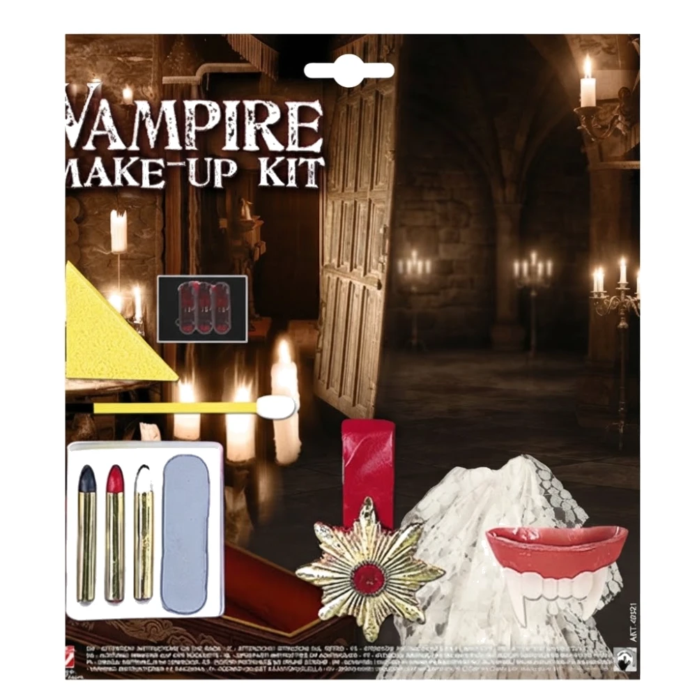 Set de Maquillaje Vampiro con accesorios