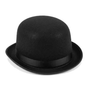Sombrero bombin negro adulto
