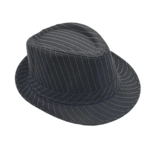 Sombrero de Tela Negro Gángster